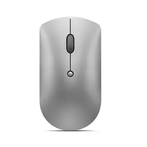 Оптическая Bluetooth-мышь Lenovo 600 — 2400 DPI, Bluetooth 5.0 Dual-host, 3 кнопки, шариковая прокрутка, серый
