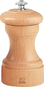 Salt mill PEUGEOT BISTRO beech wood natural 10 cm