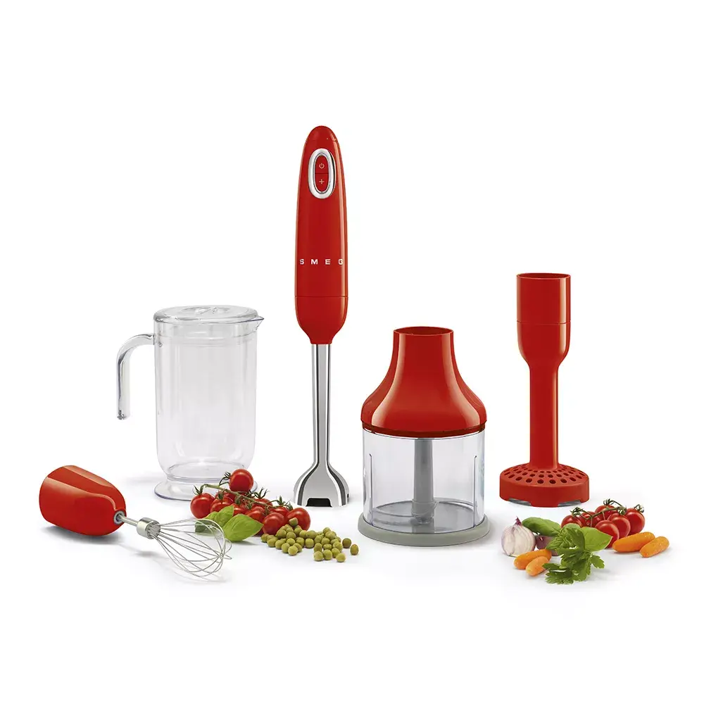 Smeg HBF02RDEU Immersion Blender Red Photo 7