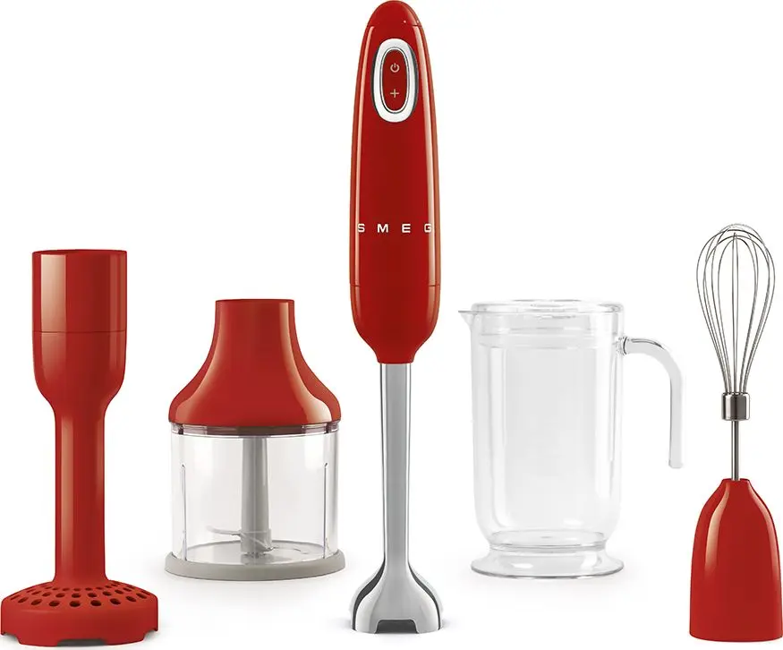 Smeg HBF02RDEU Immersion Blender Red Photo 9