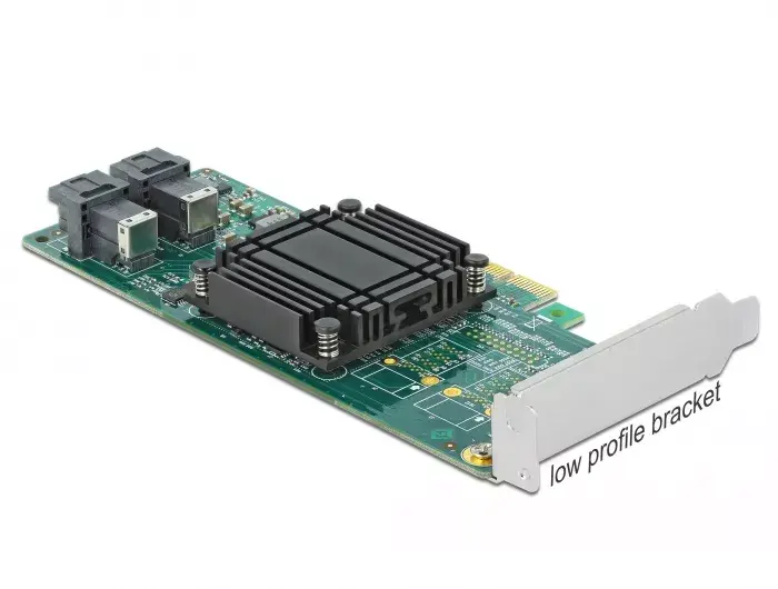 DeLOCK PCI Express x8 Card to 2 x internal SFF-8643 NVMe Photo 3
