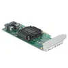 DeLOCK PCI Express x8 Card to 2 x internal SFF-8643 NVMe Photo 3