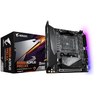Motherboard GIGABYTE B550I AORUS PRO AX, B550, AM4, Mini-ITX