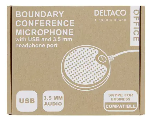 Конференц-микрофон Deltaco DELC-0002 | USB и 3.5 мм Photo 7