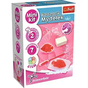 Izglītojošs komplekts TREFL Ziepju darbnīca — roku darbs ziepju komplekts (61105)