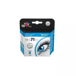 Cartridge Ink TB compatible with Epson T0712 Cyan