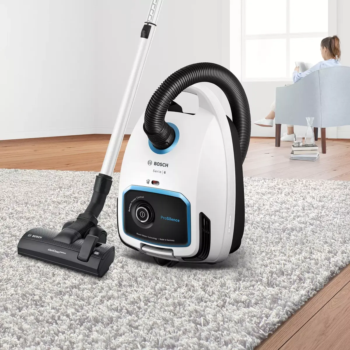 Bosch Serie 6 BGB6SIL1 cilindriskais putekļsūcējs Photo 2