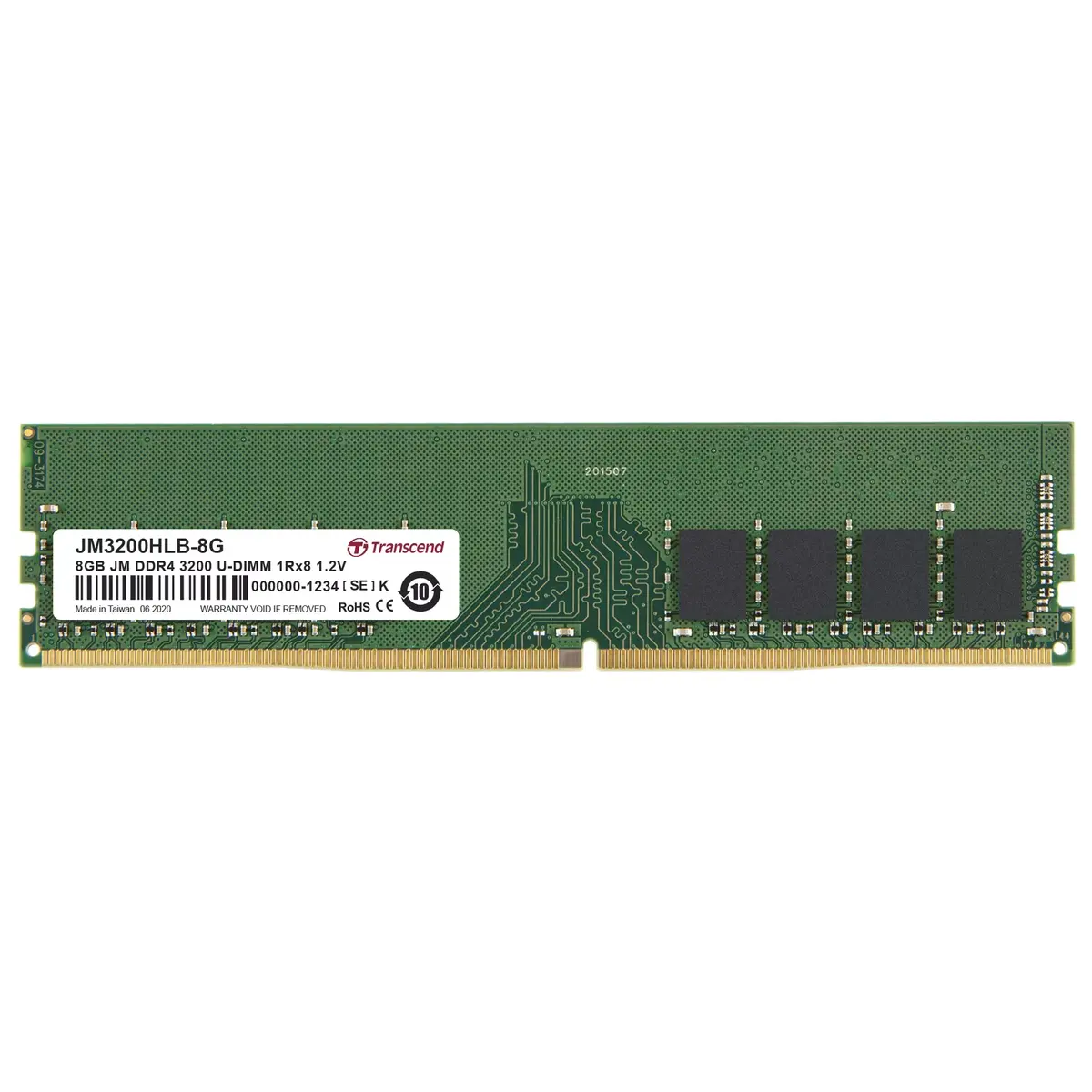 Оперативная память Transcend 8GB JM3200HLB-8G Photo 2