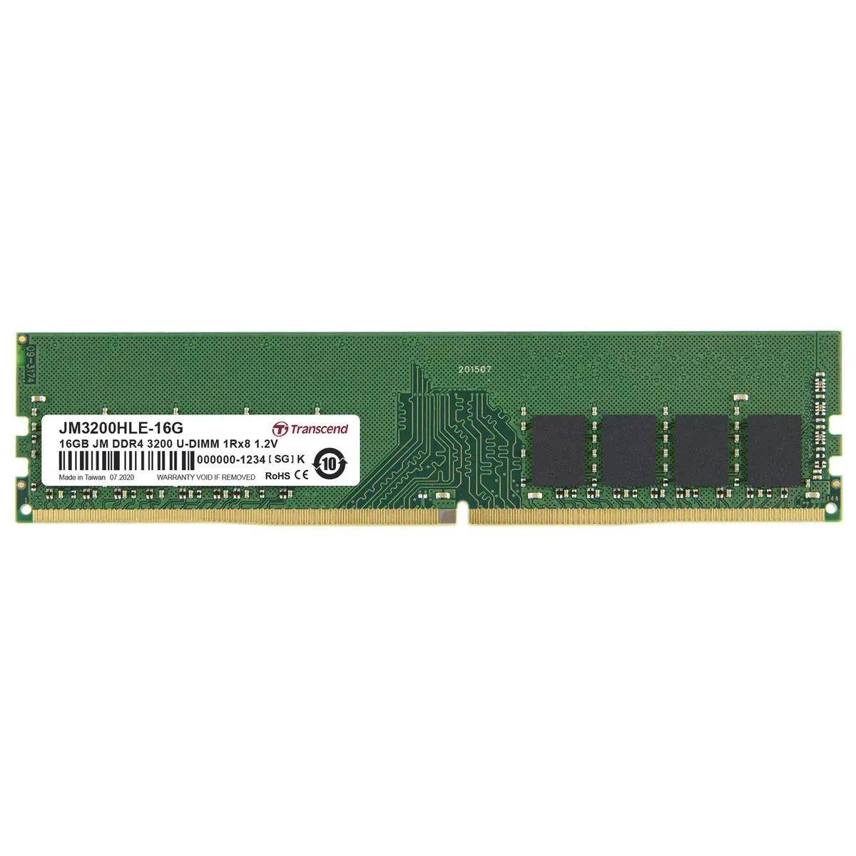 Модуль памяти Transcend 16GB JM3200HLE-16G Photo 2