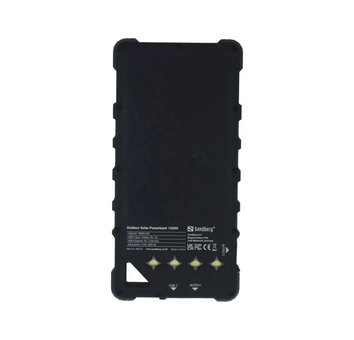 Sandberg Outdoor Solar Powerbank 16000 ārējais akumulators Photo 5