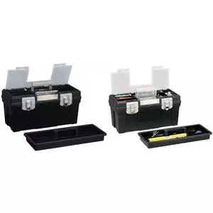 Storage box allit McPlus Promo S with 20 compartments, polypropylene (PP)