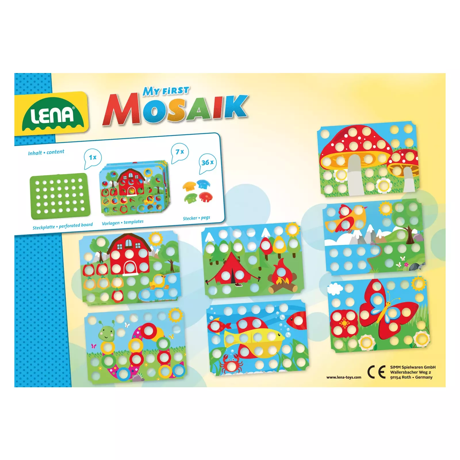 Mozaīka Lena Mana Pirmā Mozaīka Daba Photo 3