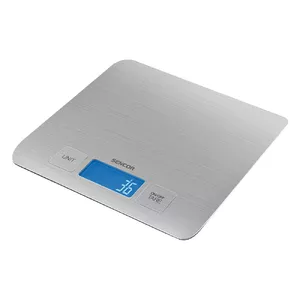 Электронные кухонные весы SENCOR SKS 5400 — 5 кг, точность 1 г, серебристые