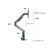 Monitoru statīvs MULTIBRACKETS M VESA Gas Lift XL Single Photo 21