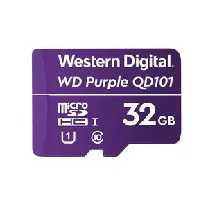 MicroSDHC Western Digital 32 GB Class 10 UHS Class 1 WD Purple SC QD101