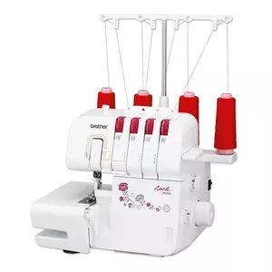 Оверлок Brother M343D 3-нитевый 2-игольный — белый, регулировка натяжения, переменная ширина и длина стежка, подсветка, рукав