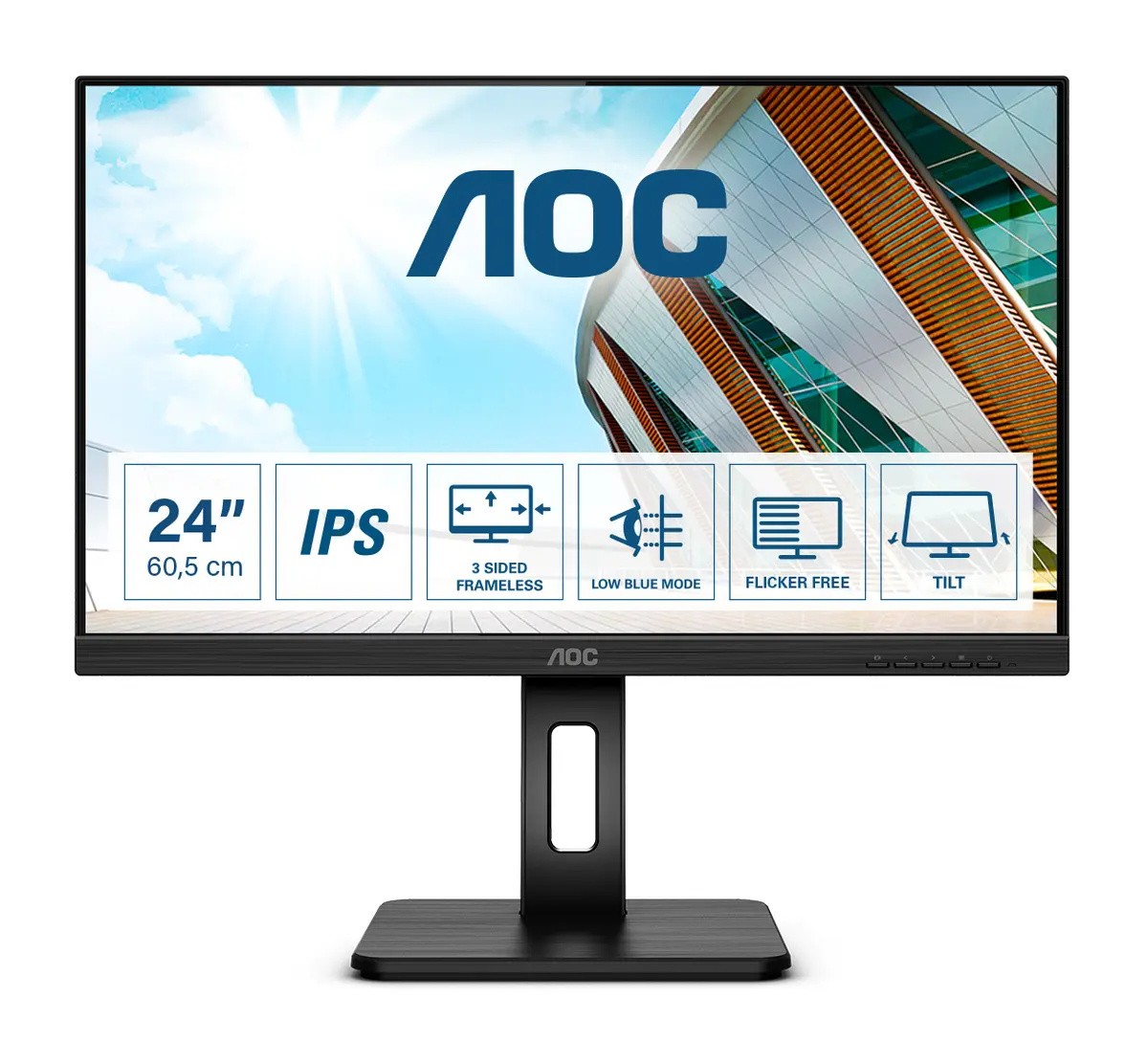 Datora monitors AOC P2 Q24P2Q ar