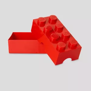 Lunch container Room Copenhagen 4023, polypropylene (PP), red, 200×100×75 mm, 1 pc