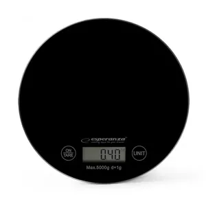 Elektroniskās virtuves svari Esperanza EKS003K Melni