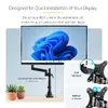 Desk Mount Monitor Arm StarTech ARMPIVOT2USB3 Photo 16