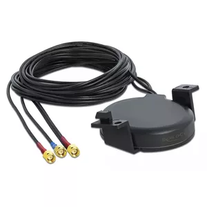 Antenna DeLOCK LTE MIMO GNSS 3 x SMA plug RG-174 3 m melna