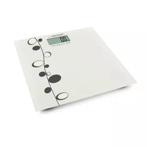 Electronic personal scale ESPERANZA EBS005 — 180 kg capacity, 100 g accuracy, glass platform, 4-sensor, LCD display