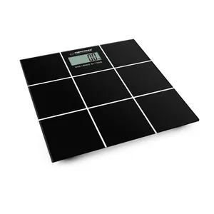 Esperanza EBS004 домашние весы Прямоугольник Черный Персональные электронные весы