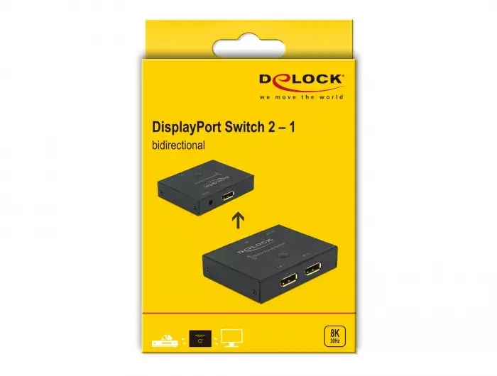 DisplayPort slēdzis DeLOCK 11478 Photo 3