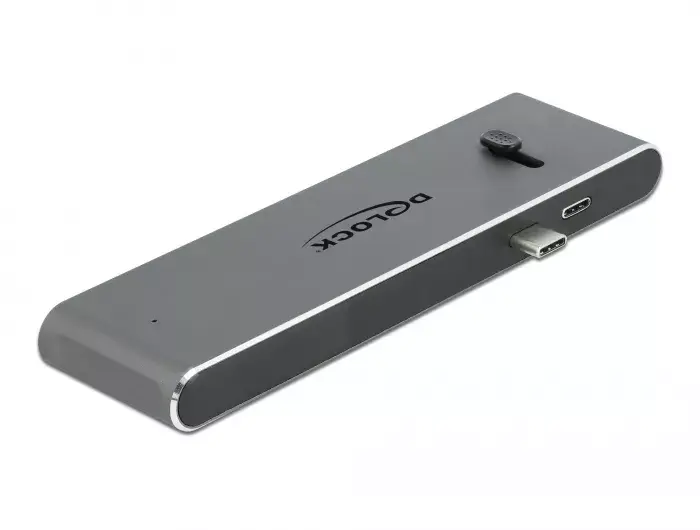 Doku stacija DeLOCK Dual USB Type-C ar HDMI USB 3.2 SD PD 3.0 Photo 2