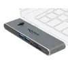 Doku stacija DeLOCK Dual USB Type-C ar HDMI USB 3.2 SD PD 3.0 Photo 3