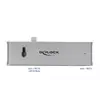 Doku stacija DeLOCK Dual USB Type-C ar HDMI USB 3.2 SD PD 3.0 Photo 4