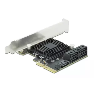 SATA PCI Express x4 Card DeLOCK 5 port Low Profile Form Factor
