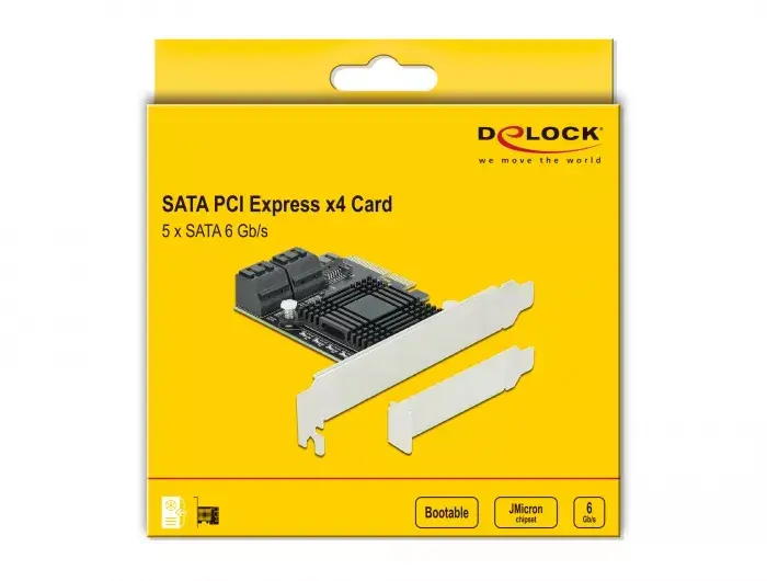SATA PCI Express x4 karte DeLOCK 5 porti Photo 4