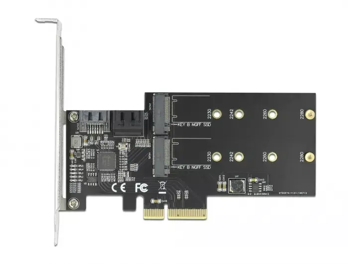 SATA and M.2 PCI Express Card DeLOCK Photo 2