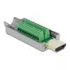 HDMI-A vīriešu uz termināla bloku DeLOCK 65201 Photo 3