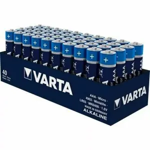 Щелочные батарейки AA Varta LONGLIFE Power 40 шт — AA (Mignon), масса 0.1 кг