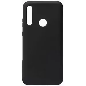 Силиконовый чехол Evelatus для Huawei P40 Lite E, soft-touch TPU, черный