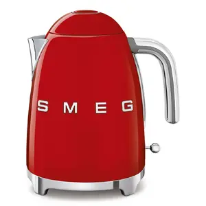 Smeg KLF03RDEU Красный Электрический чайник 1.7 Л 2400 Вт Нержавеющая сталь Беспроводной Индикатор уровня воды Защита от перегрева