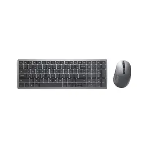 Клавиатура Мышь DELL KM7120W Беспроводная Bluetooth QWERTY US International Серый Титан
