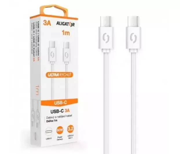 USB Cable Aligator KALP3AUCUCWH Photo 2