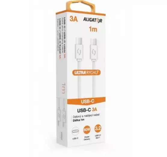 USB Cable Aligator KALP3AUCUCWH Photo 3