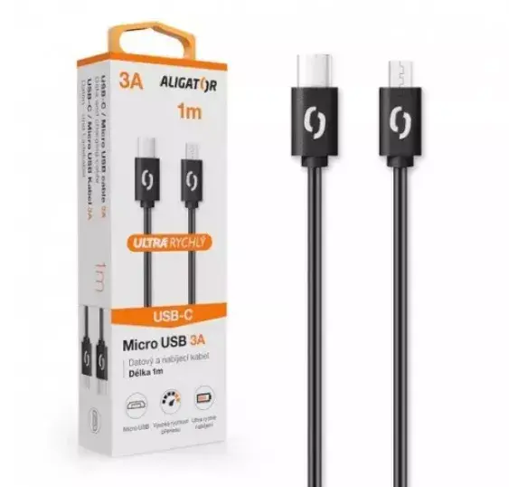 USB kabelis Aligator KALP3AUCMBBK Photo 2