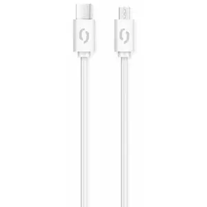 USB-C to microUSB Data Cable ALIGATOR DATKP42 3A White
