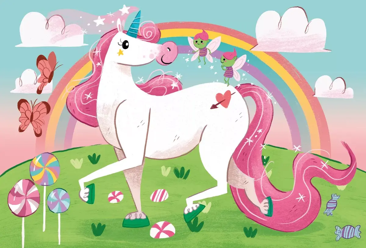 Clementoni I Believe in Unicorns — 104 элемента Photo 2