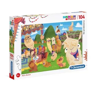 Пазл Clementoni No ProbLLAMA 104 детали — Мультфильмы, возраст 6–8 лет