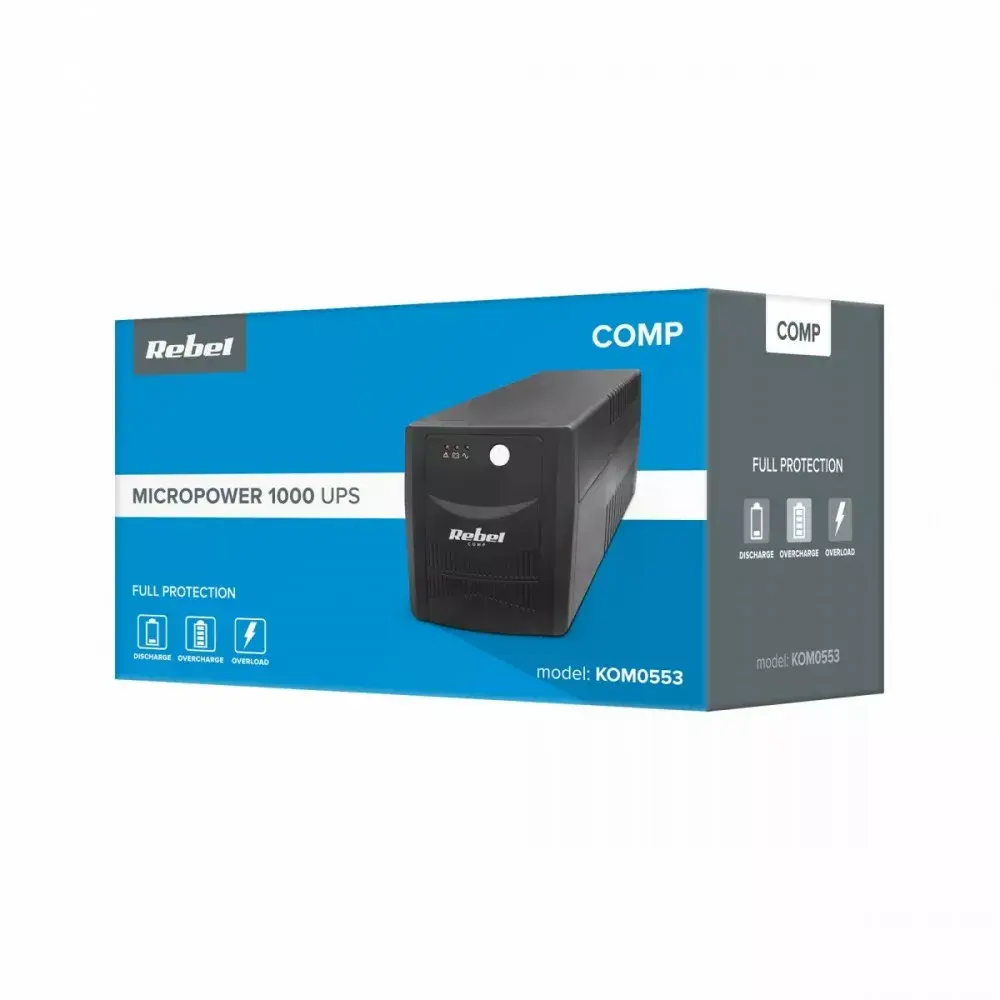 UPS quer MICROPOWER OFFLINE 100VA 600W Photo 6