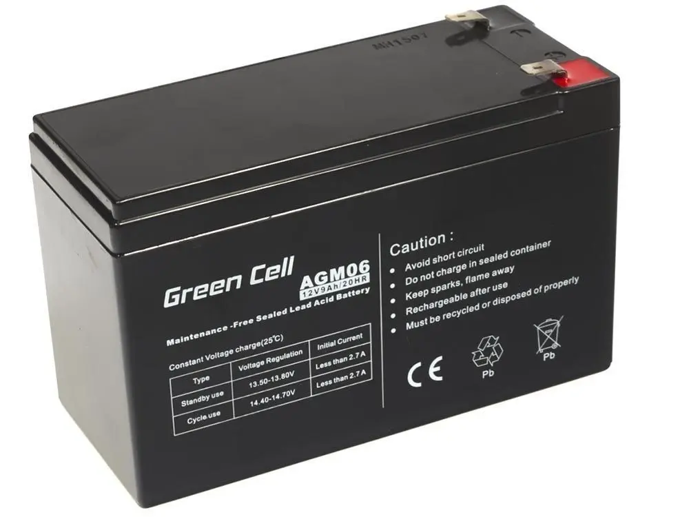 Green Cell AGM06 аккумулятор для ИБП 12В 9А·ч Photo 6