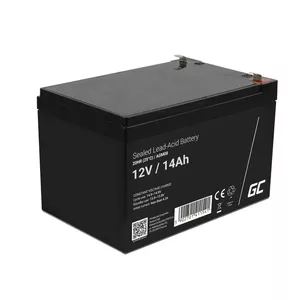 Rechargeable AGM Sealed Lead Acid Battery Green Cell AGM08 12 V 14000 mAh, 98×151×95 mm, 3.45 kg