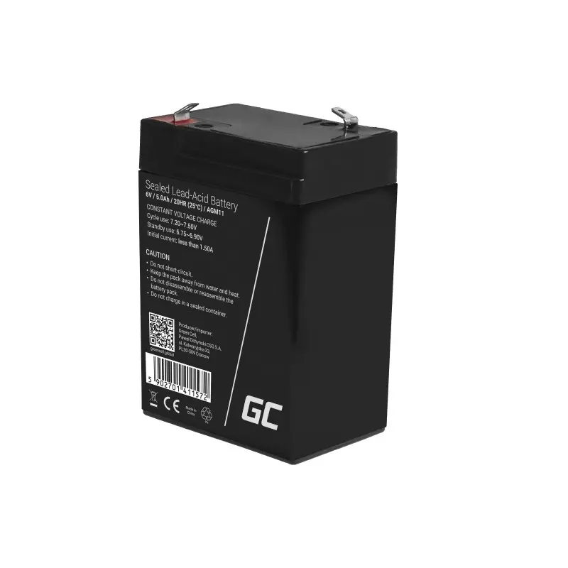 UPS battery Green Cell AGM11 6V 5Ah Photo 9