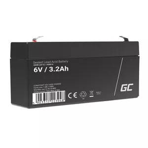 Green Cell AGM14 UPS akumulators Noslēgts svina skābju (VRLA) 6 V 3,2 ampērstunda